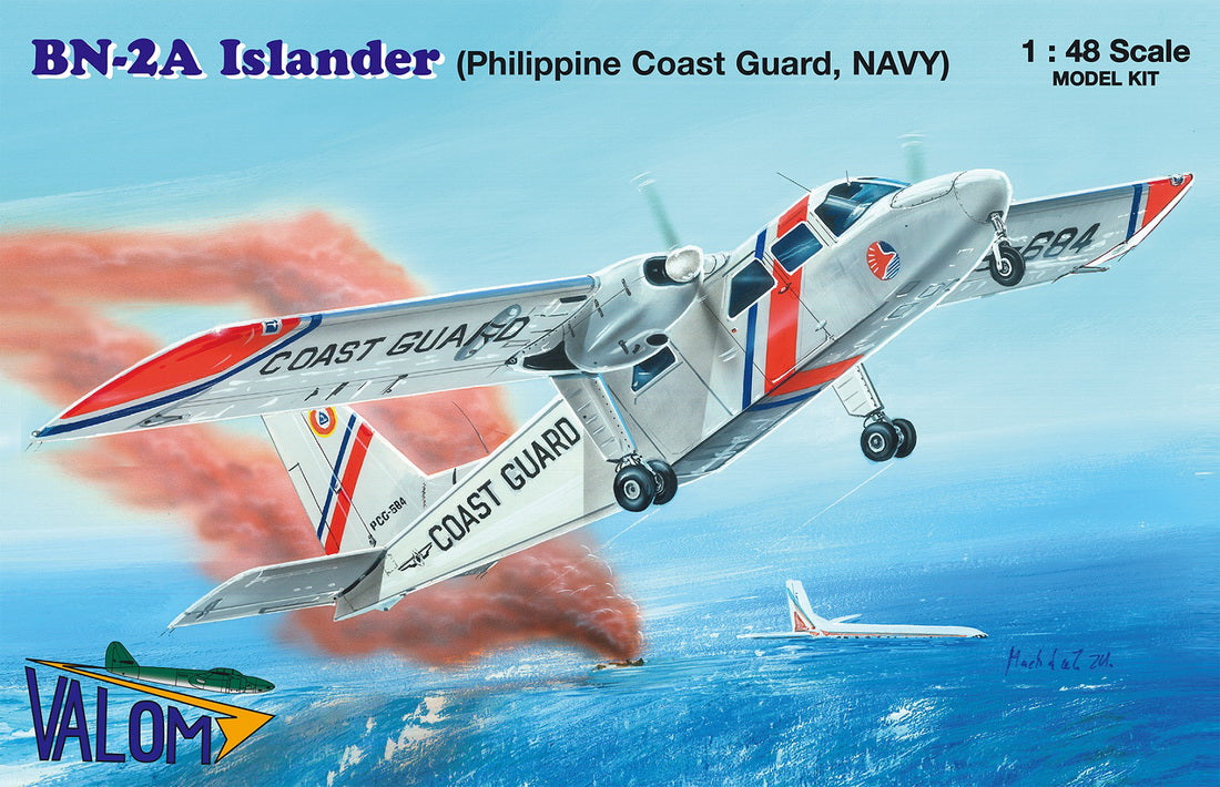 Valom 48014 1:48 Britten-Norman BN-2A Islander (Philippine Navy, USCG)