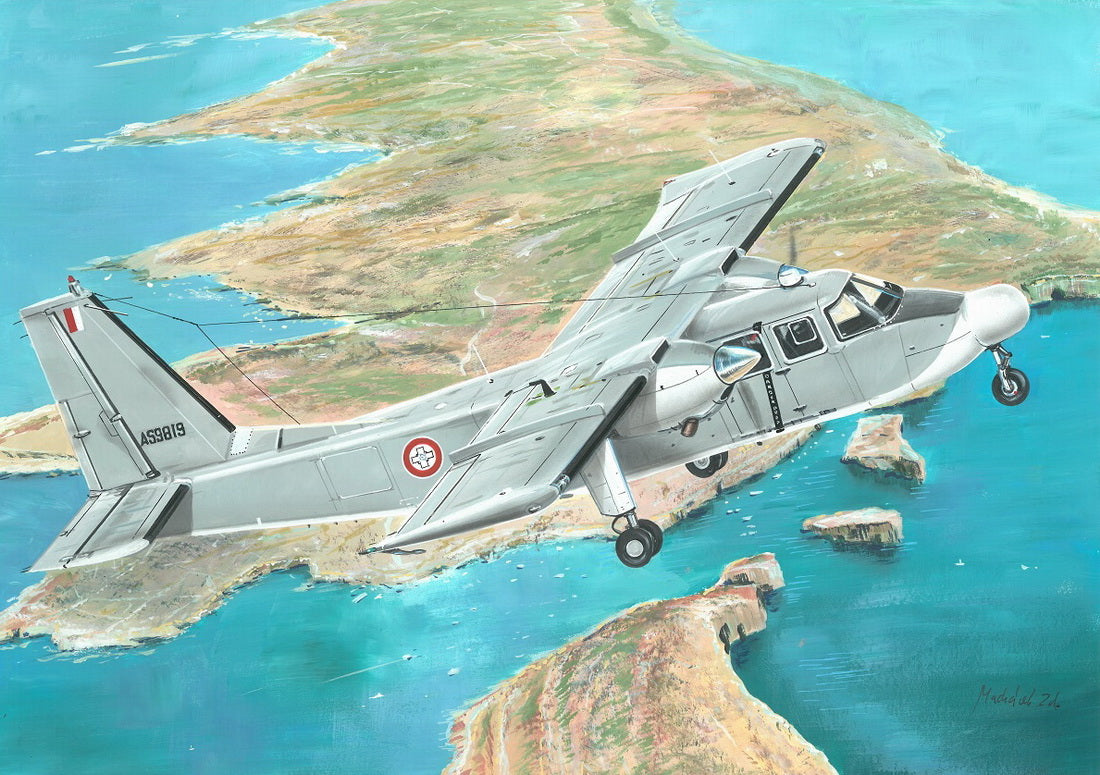 Valom 48016 1:48 Britten-Norman BN-2T/2B Islander (Malta - AW AFM)