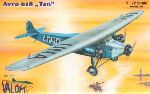 Valom 72039 1:72 Avro 618 'Ten'