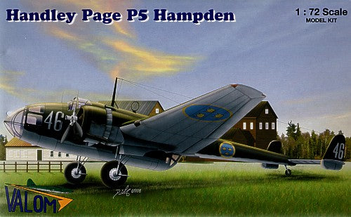 Valom 72045 1:72 Handley-Page Hampden P5 Sweden