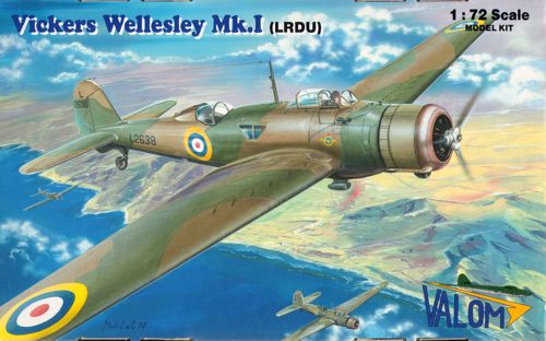 Valom 72077 1:72 Vickers Wellesley Mk.I (LRDU)