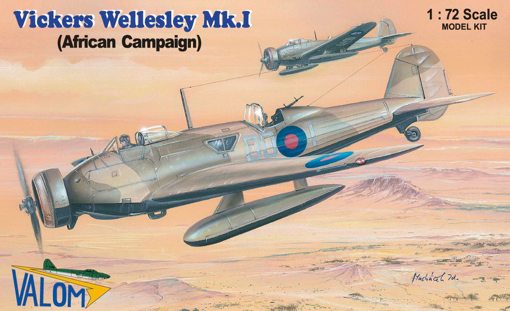 Valom 72090 1:72 Vickers Wellesley Mk.I (African Campaign)