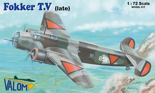 Valom 72102 1:72 Fokker T.V Late (Dutch)