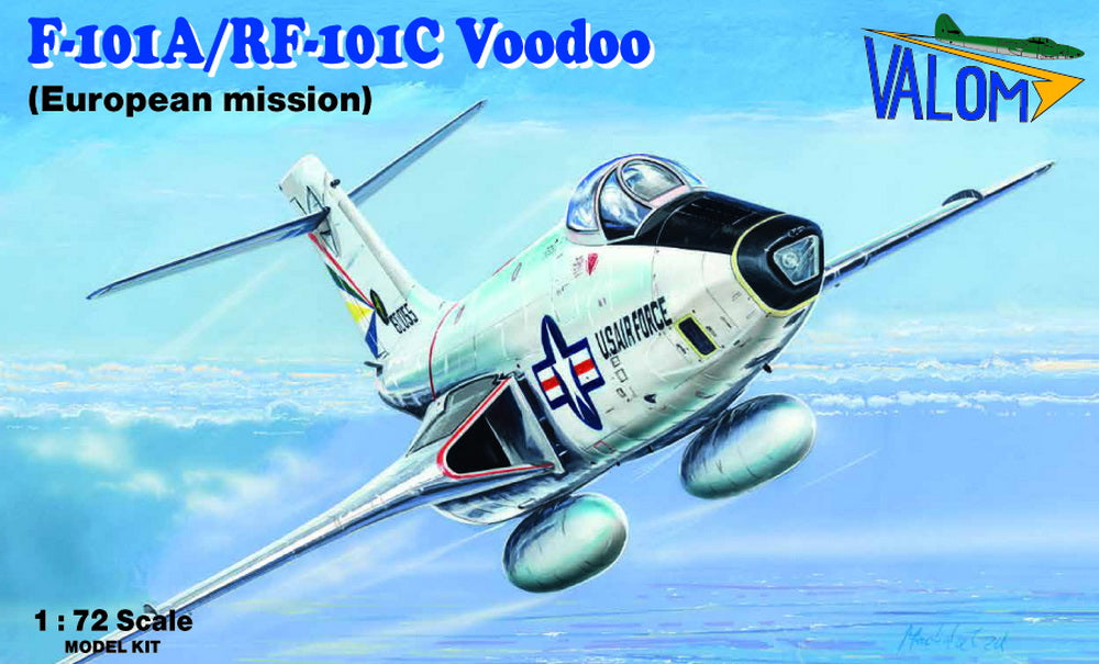 Valom 72119 1:72 McDonnell F-101A/RF-101C (European mission)
