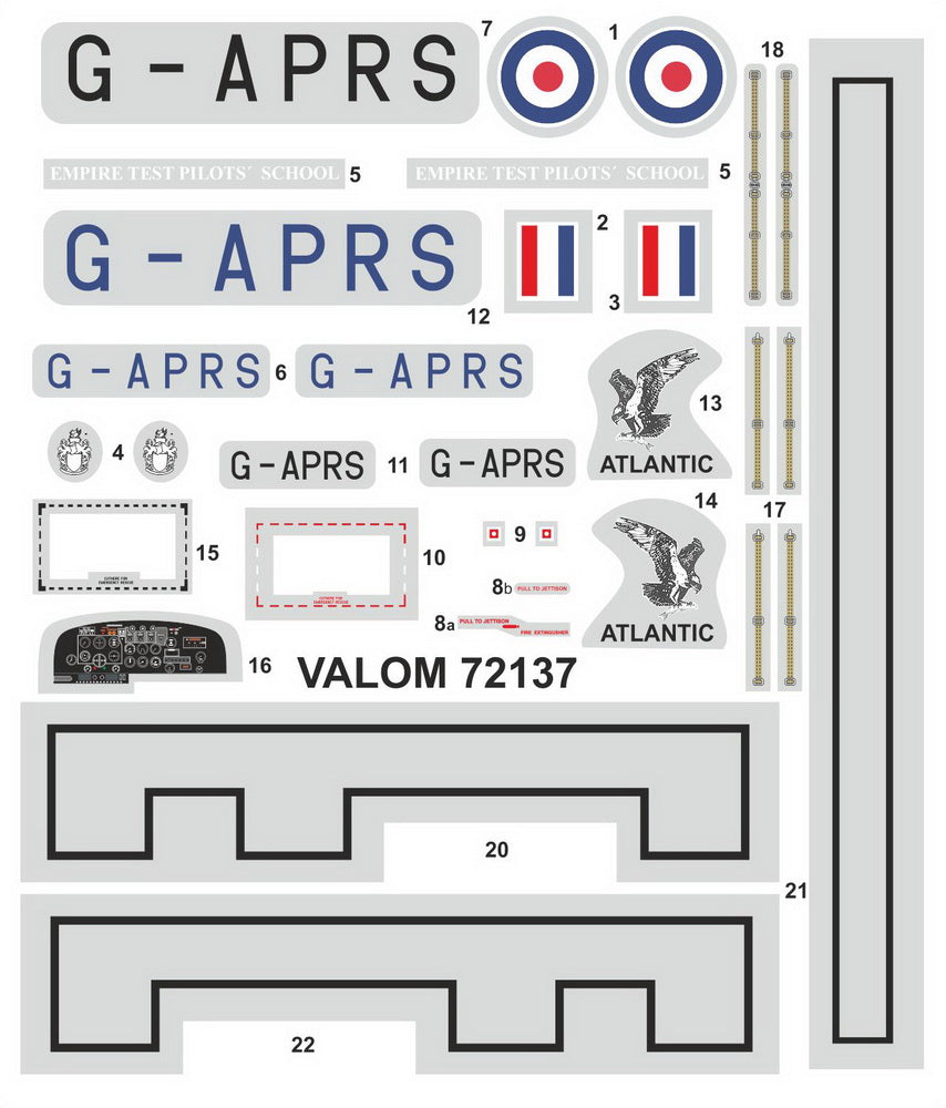 Valom 72137 1:72 Scottish-Aviation Twin Pioneer (Empire Test Pilot's School)