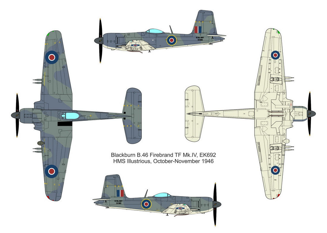 Valom 72140 1:72 Blackburn Firebrand TF Mk.IV