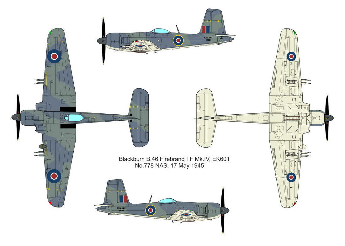 Valom 72140 1:72 Blackburn Firebrand TF Mk.IV