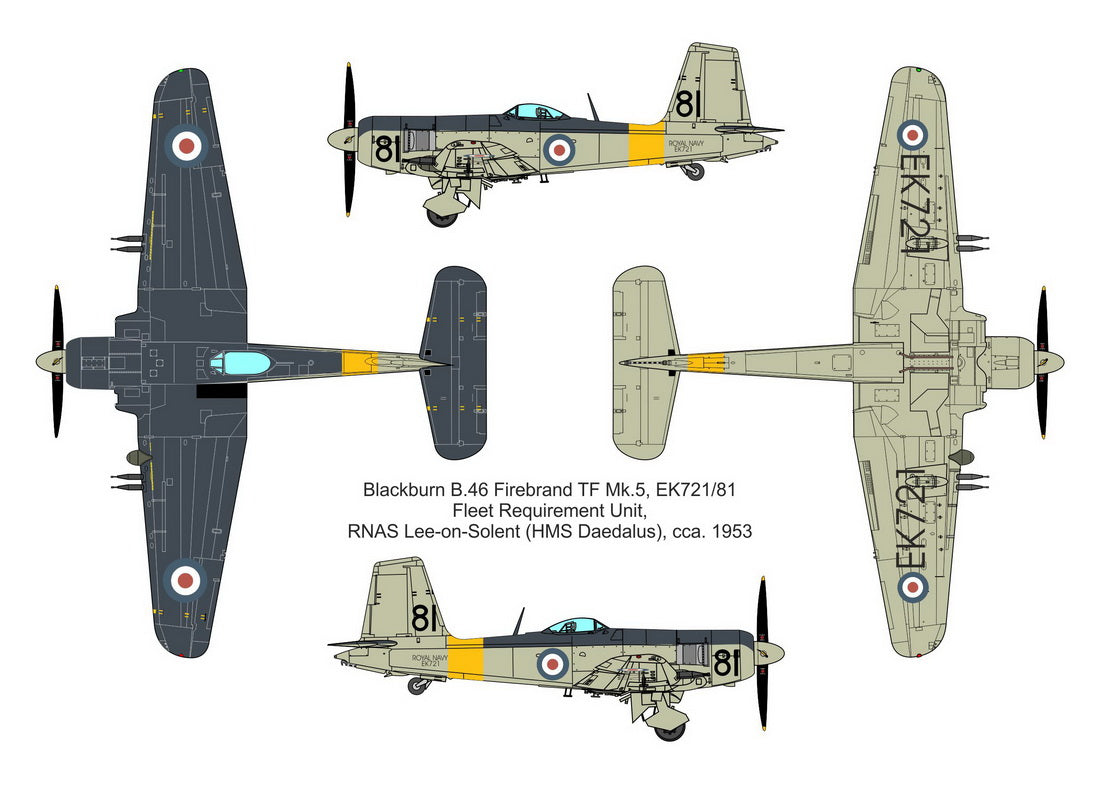 Valom 72141 1:72 Blackburn Firebrand TF Mk.5