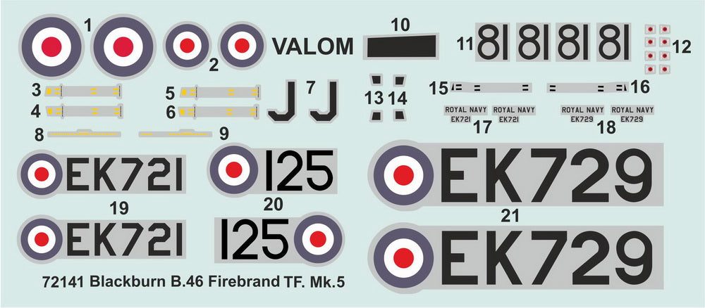 Valom 72141 1:72 Blackburn Firebrand TF Mk.5