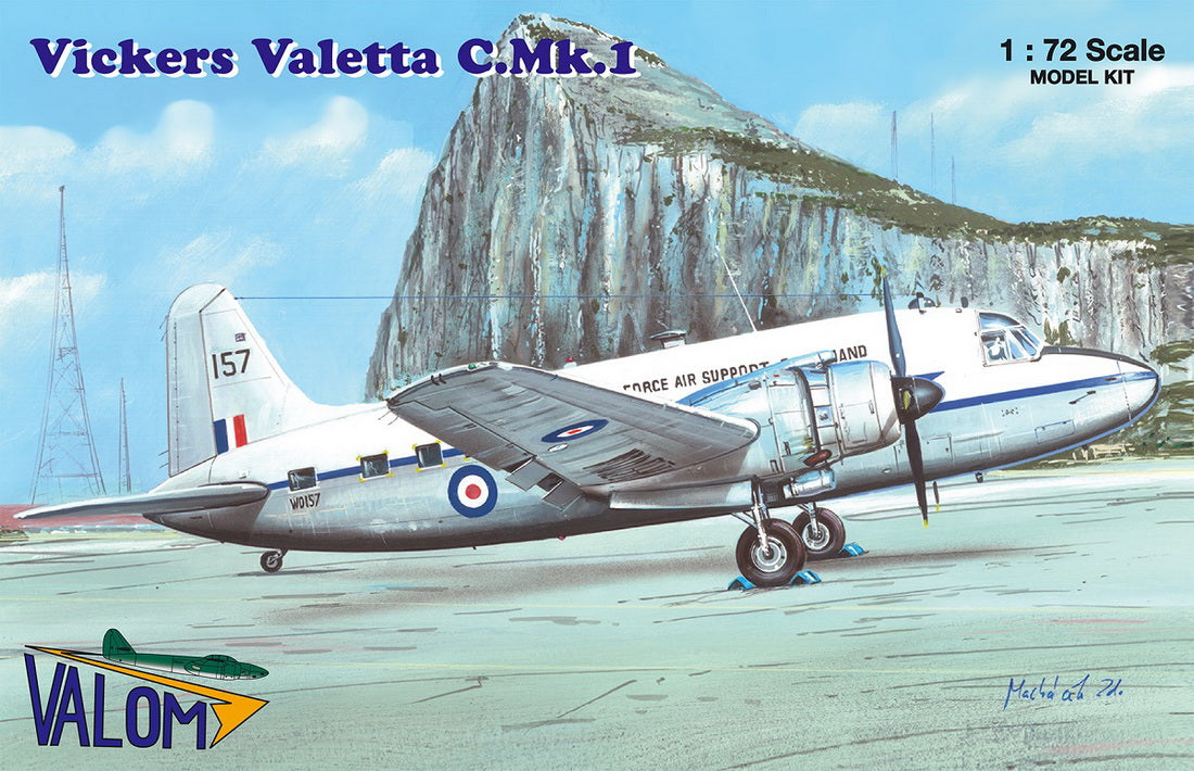 Valom 72142 1:72 Vickers Valetta C Mk.1 includes etched parts