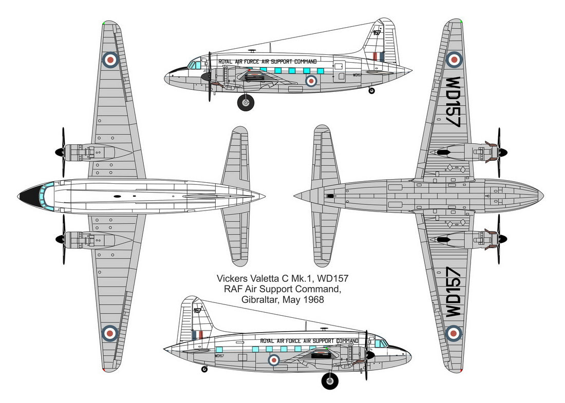 Valom 72142 1:72 Vickers Valetta C Mk.1 includes etched parts