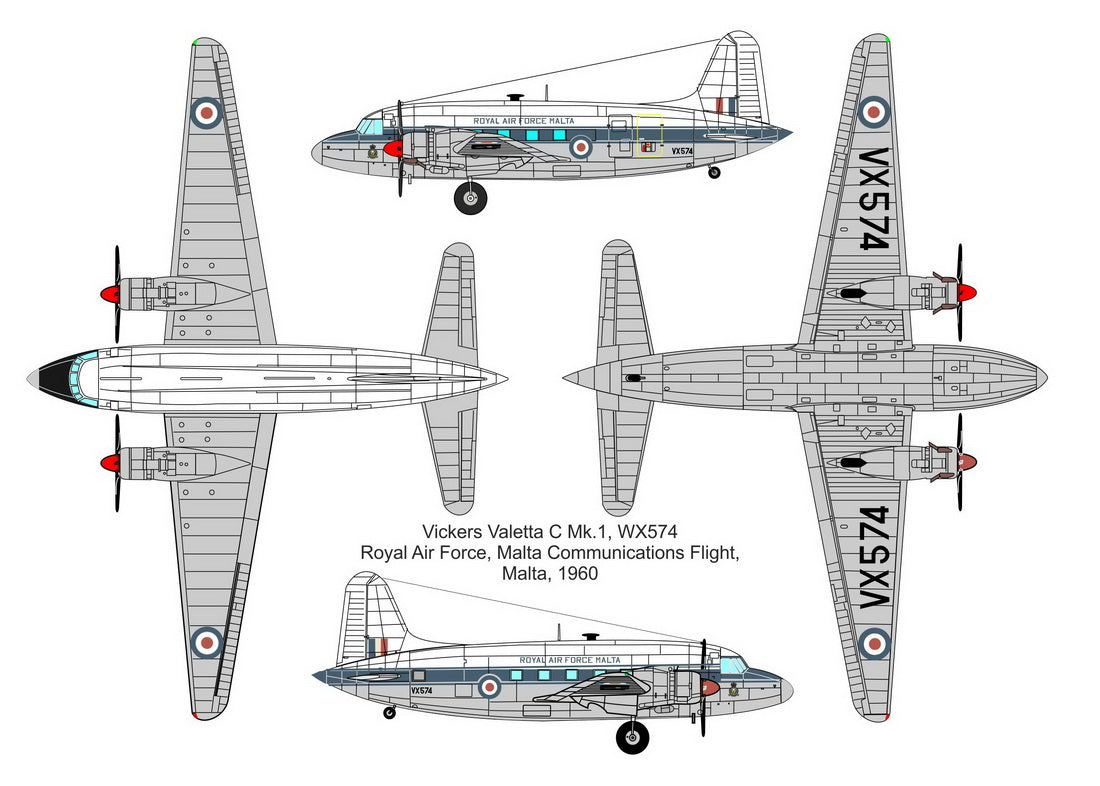 Valom 72142 1:72 Vickers Valetta C Mk.1 includes etched parts