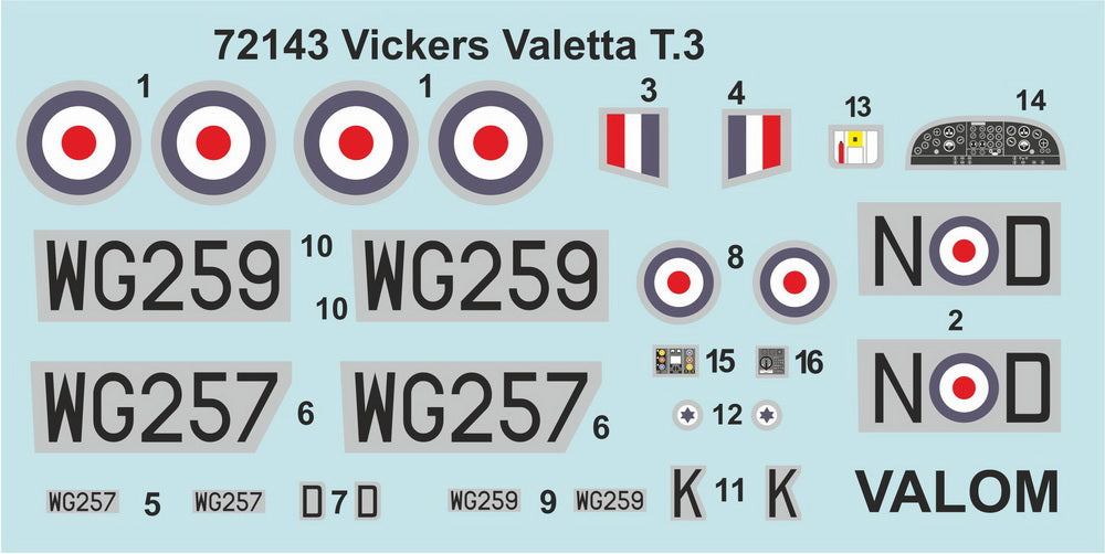 Valom 72143 1:72 Vickers Valetta T Mk.3