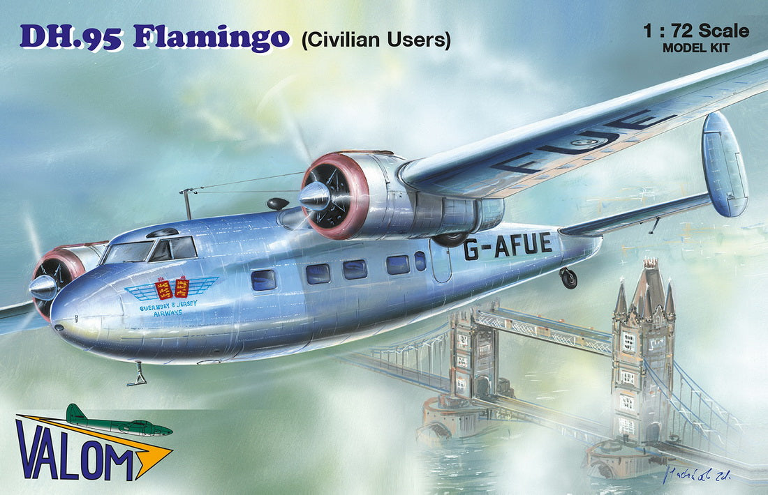 Valom 72156 1:72 DH.95 Flamingo (G-AFUE & G-AFYH)