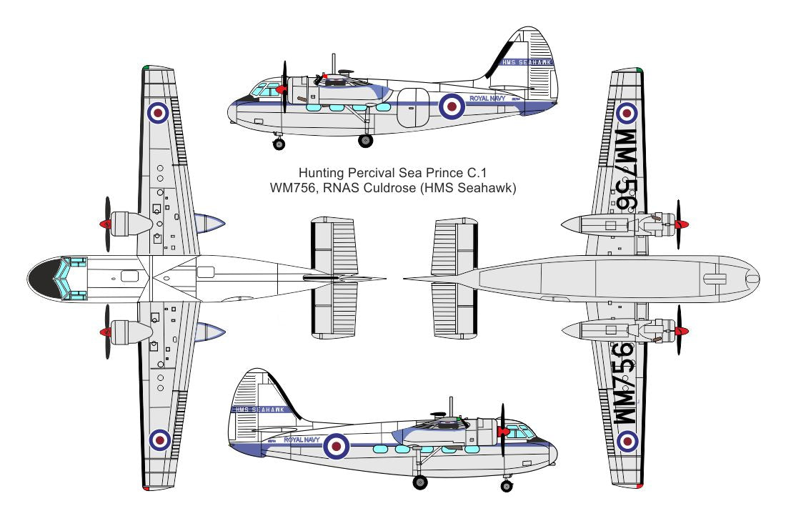 Valom 72157 1:72 Percival P.50 Sea Prince C.1 (Royal Navy)