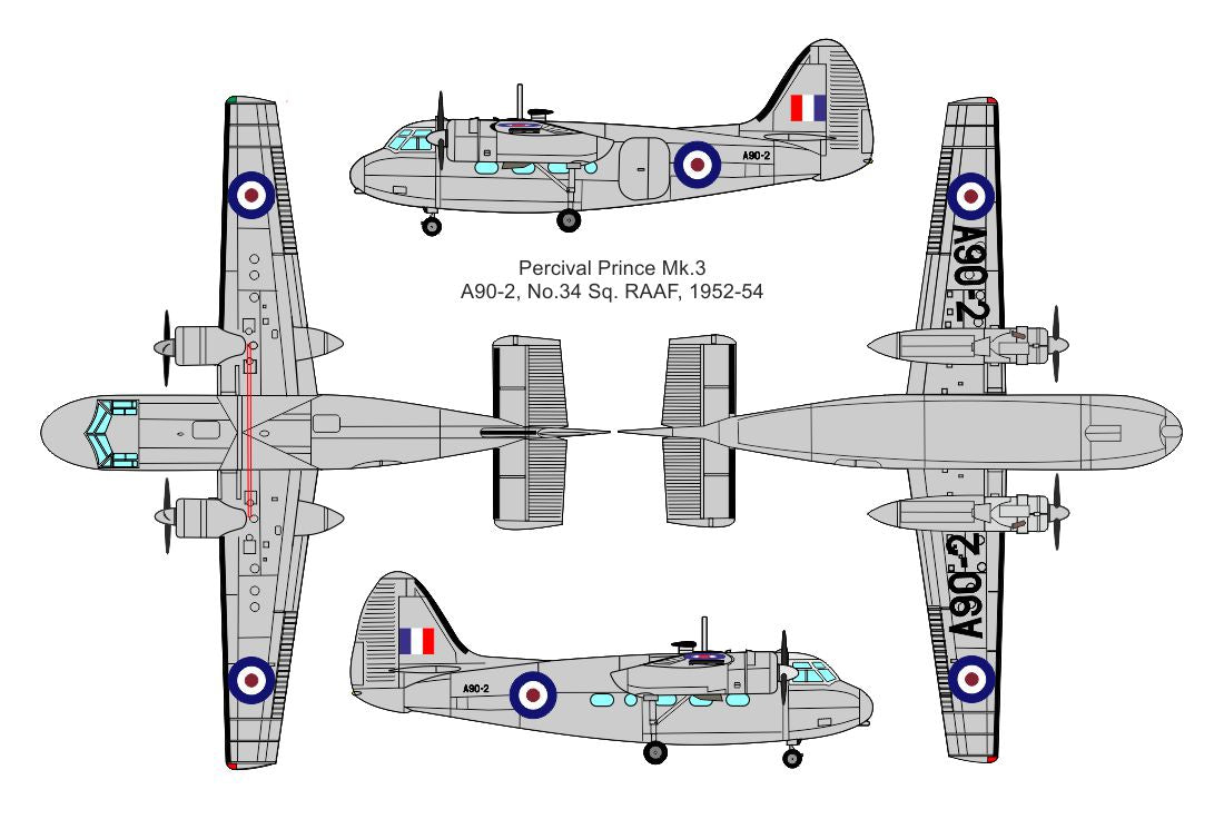 Valom 72159 1:72 Percival Prince Mk.3 RAAF/Royal Australian Air Force