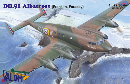 Valom 72160 1:72 de Havilland DH.91 Albatross (Franklin, Faraday)