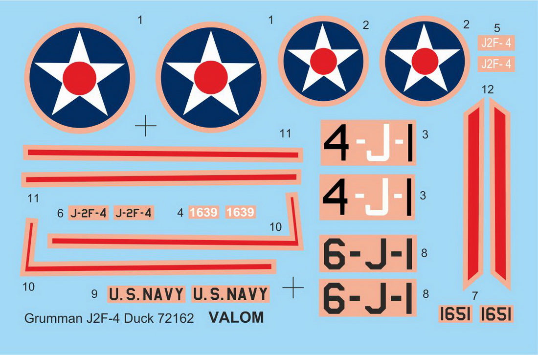 Valom 72162 1:72 Grumman J2F-4 Duck