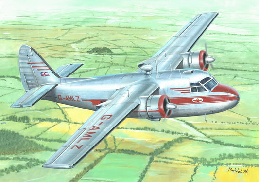 Valom 72167 1:72 Percival P.50 Prince (G-AMLZ)