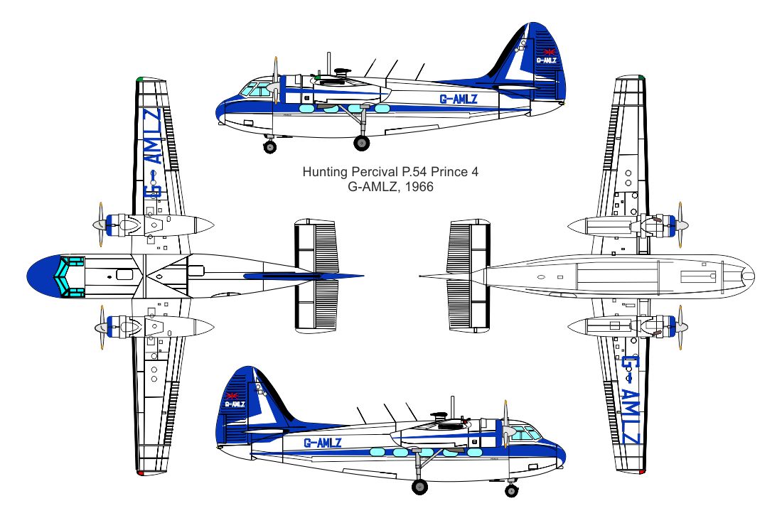 Valom 72167 1:72 Percival P.50 Prince (G-AMLZ)