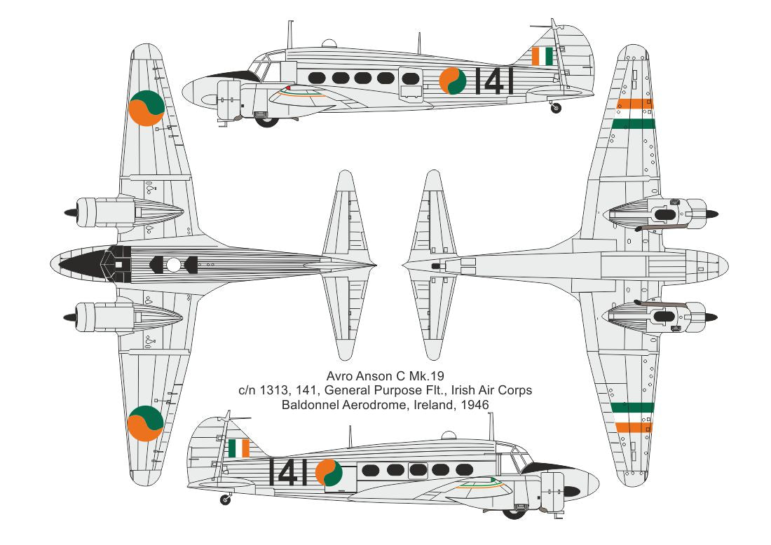 Valom 72168 1:72 Avro Anson C Mk.19 (IAC, SRAF)