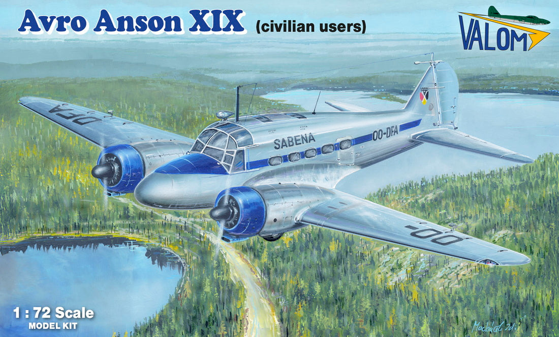Valom 72170 1:72 Avro Anson XIX (Civilian Users)