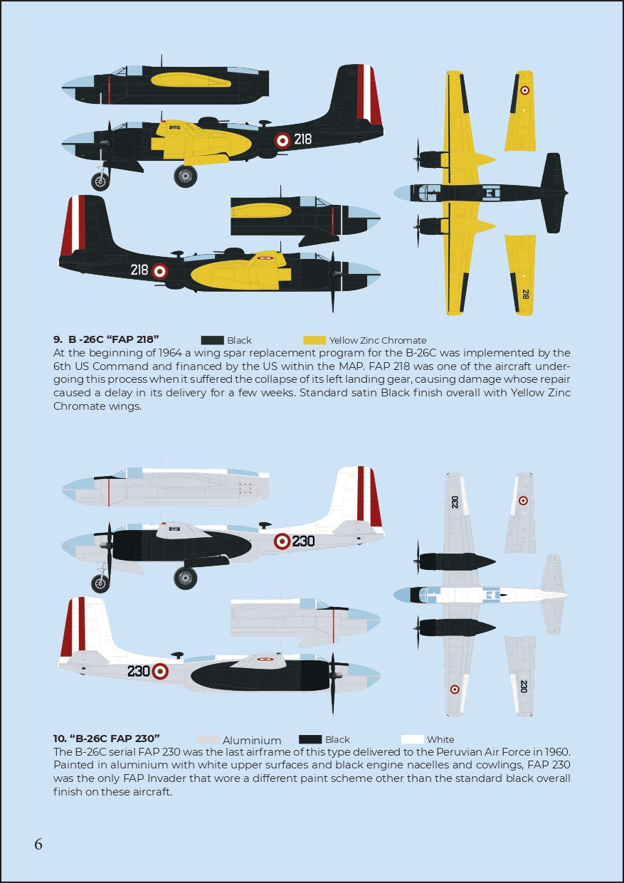 Vespa Models VD48001 1:48 Latin American Invaders (Douglas A-26C/B-26B/B-26C/B-26D/TB-26B)