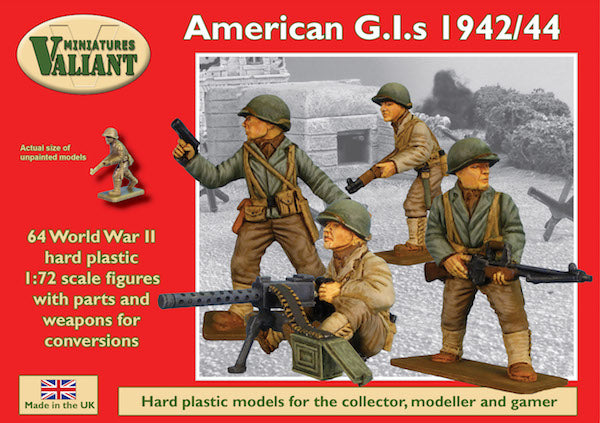 Valiant Miniatures 0003 1:72 American G I's 1943/44.