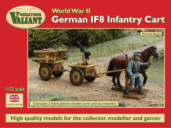 Valiant Miniatures 0005 1:72 German (WWII) IF8 Infantry Cart