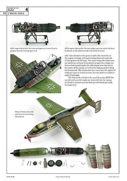 Valiant Wings Publishing AA-13 - The Heinkel Heinkel He-162 - A Detailed Guide