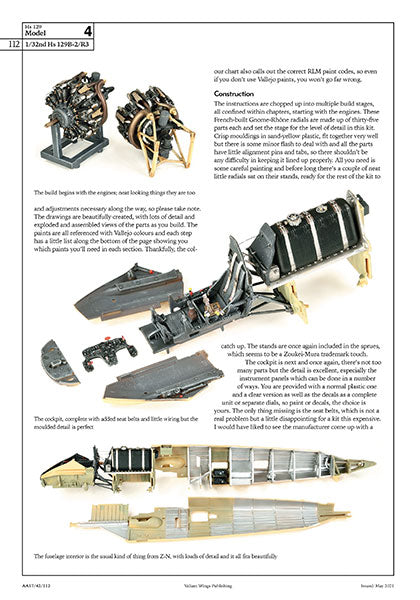 Valiant Wings Publishing AA-17 The Henschel Hs-129 - A Detailed Guide to the Luftwaffe's Panzerjager by Richard A. Franks