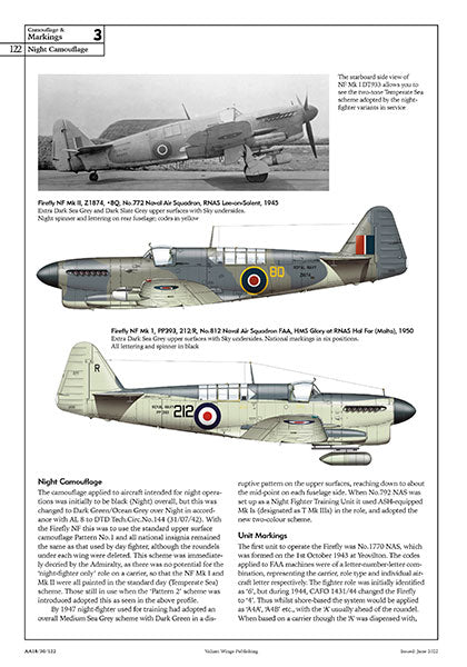 Valiant Wings Publishing AA-18 Airframe Album No 18 - The Fairey Firefly - A Detailed Guide to the Fleet Air Arm's Versatile Monoplane by Richard A. Franks