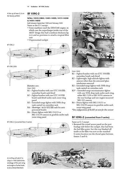 Valiant Wings Publishing AM-11 The Messerschmitt Bf-109 Late Series