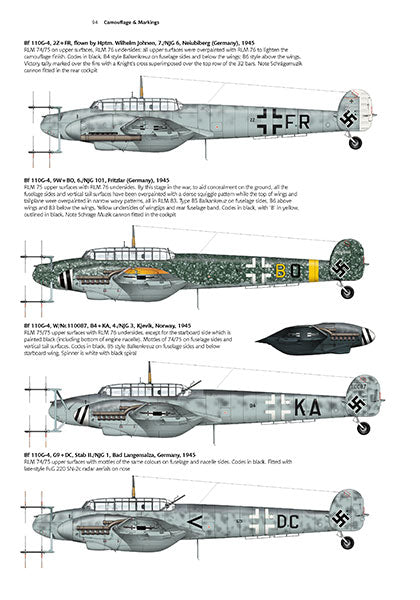 Valiant Wings Publishing AM-17 The Messerschmitt Bf-110 - A Complete Guide To The Luftwaffe's Famous Zerstorer