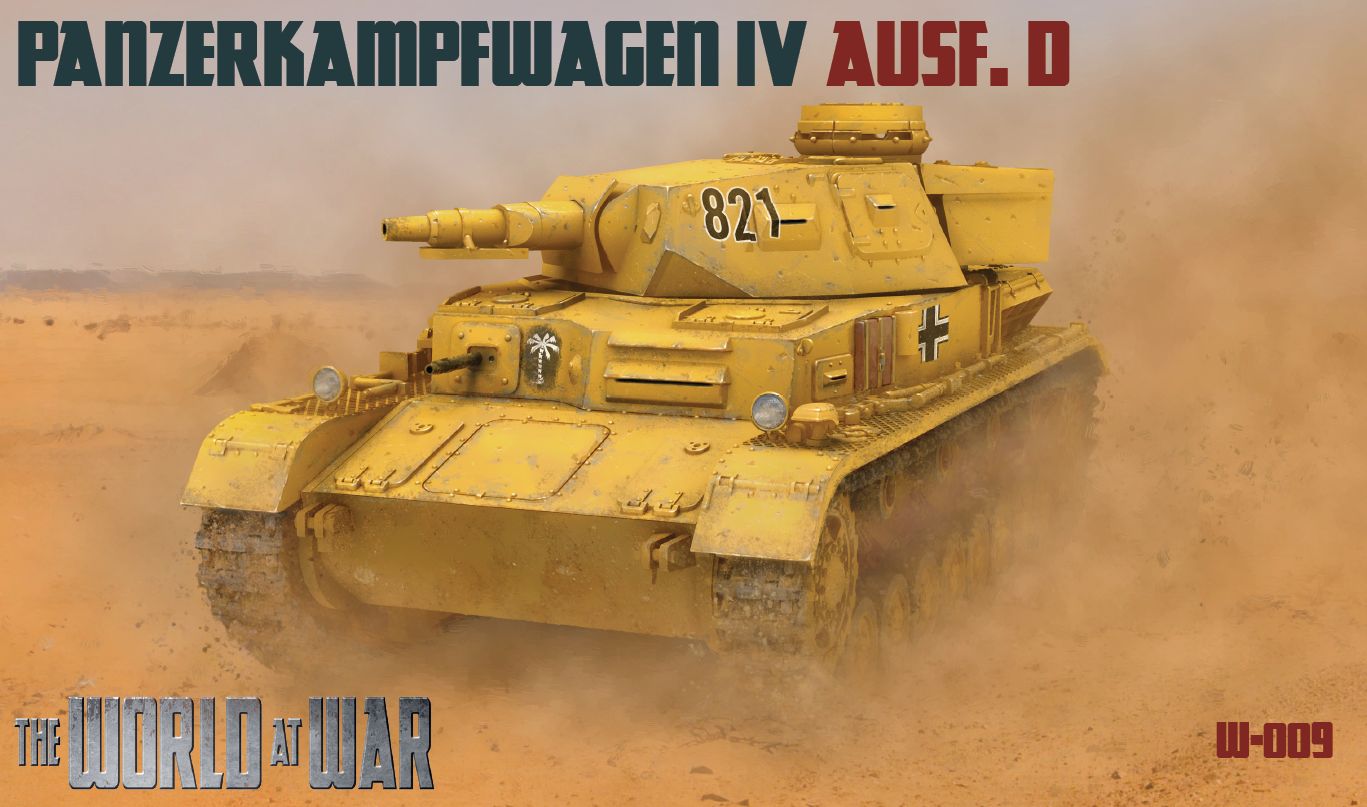 IBG Models The World At War WAW009 1:76 Pz.Kpfw.IV Ausf.D