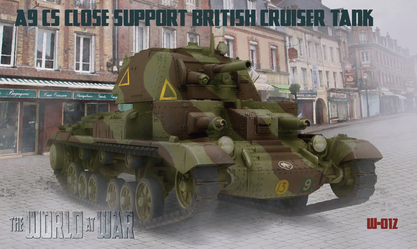 IBG Models The World At War WAW012 1:72 A9 CS Close Support British Cruiser Tank