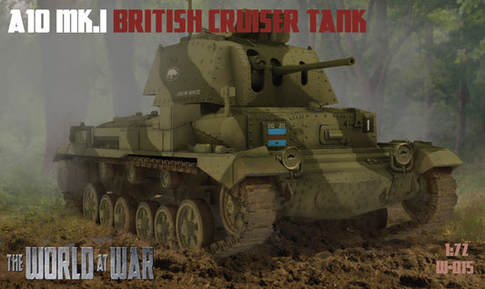 IBG Models The World At War WAW015 1:72 A10 Mk.I British Cruiser Tank