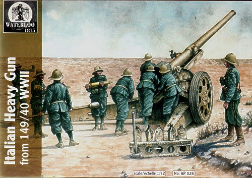 Waterloo 1815 AP024 1:72 Italian Heavy Gun from 149/40 WWII