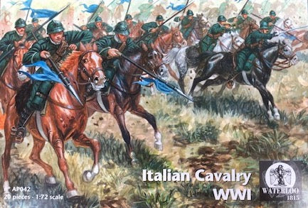 Waterloo 1815 AP042 1:72 Italian Cavalry WWI