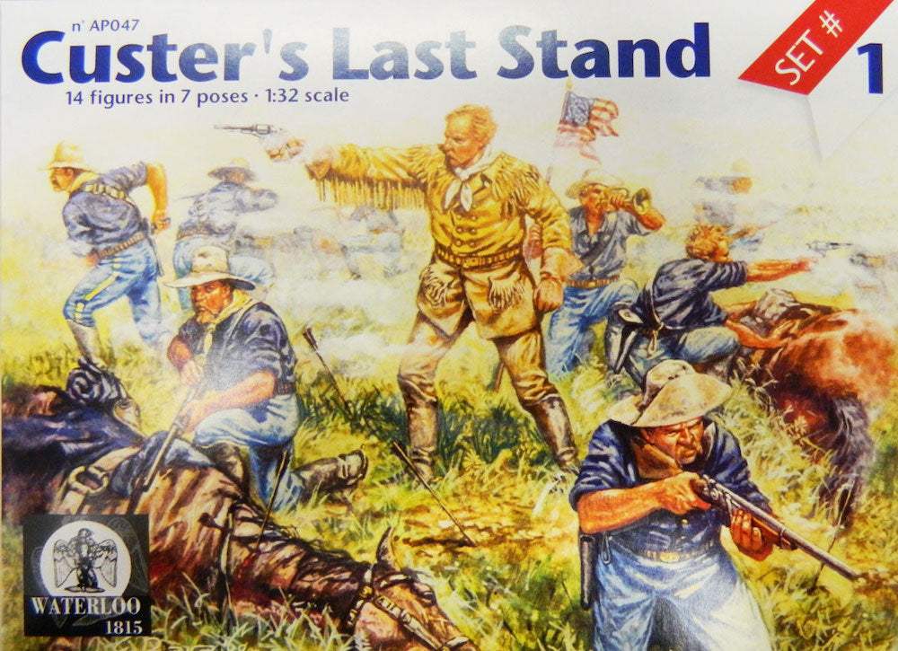 Waterloo 1815 AP047 1:32 Custer's Last Stand Set 1