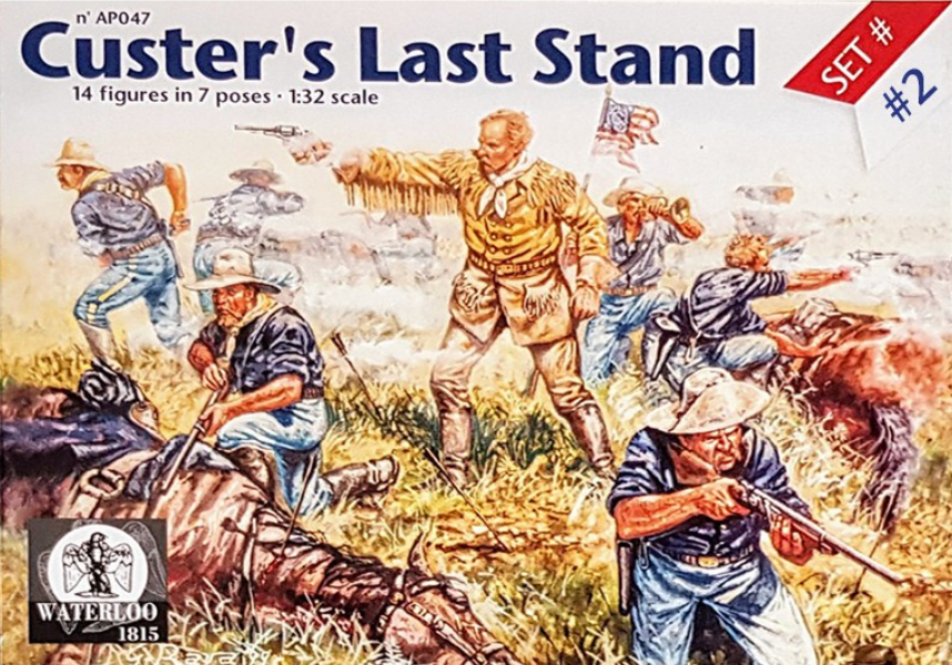 Waterloo 1815 AP048 1:32 Custer's Last Stand Set 2