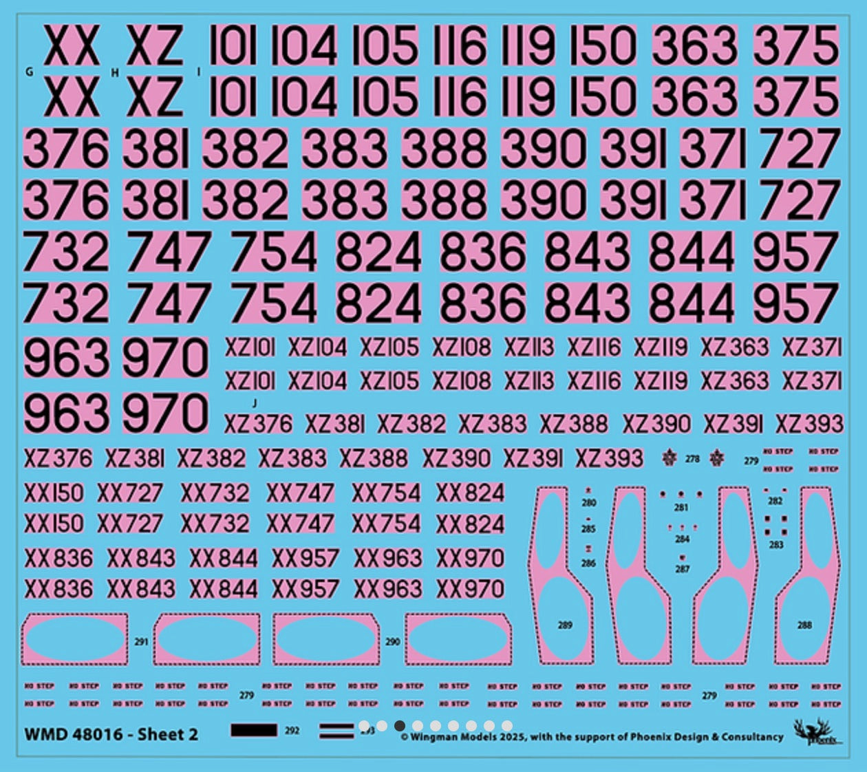 Wingman Models WMD48016 1:48 Sepecat Jaguar GR.1/1A/T.2