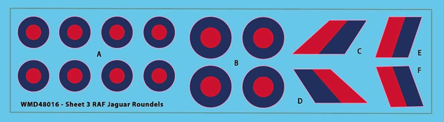 Wingman Models WMD48016 1:48 Sepecat Jaguar GR.1/1A/T.2