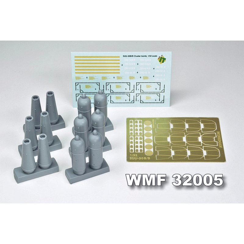 Wingman Models WMF32005 1:32 SUU-30 B/B (CBU-52/58) Bombs