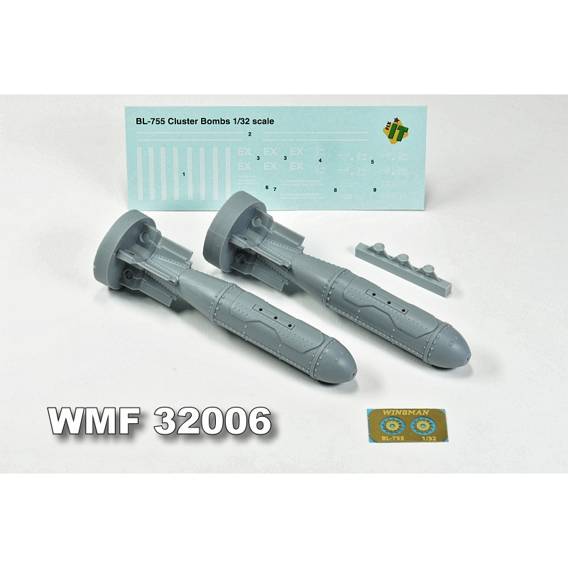 Wingman Models WMF32006 1:32 BL.755 Cluster Bomb Units