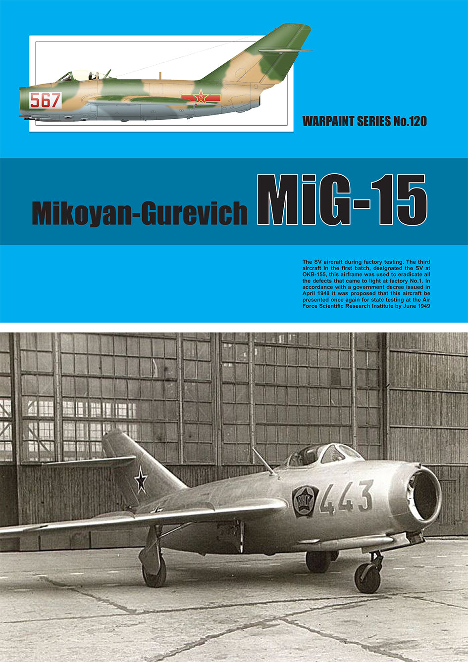 Warpaint Series WPS120  Mikoyan-Gurevich MIG-15