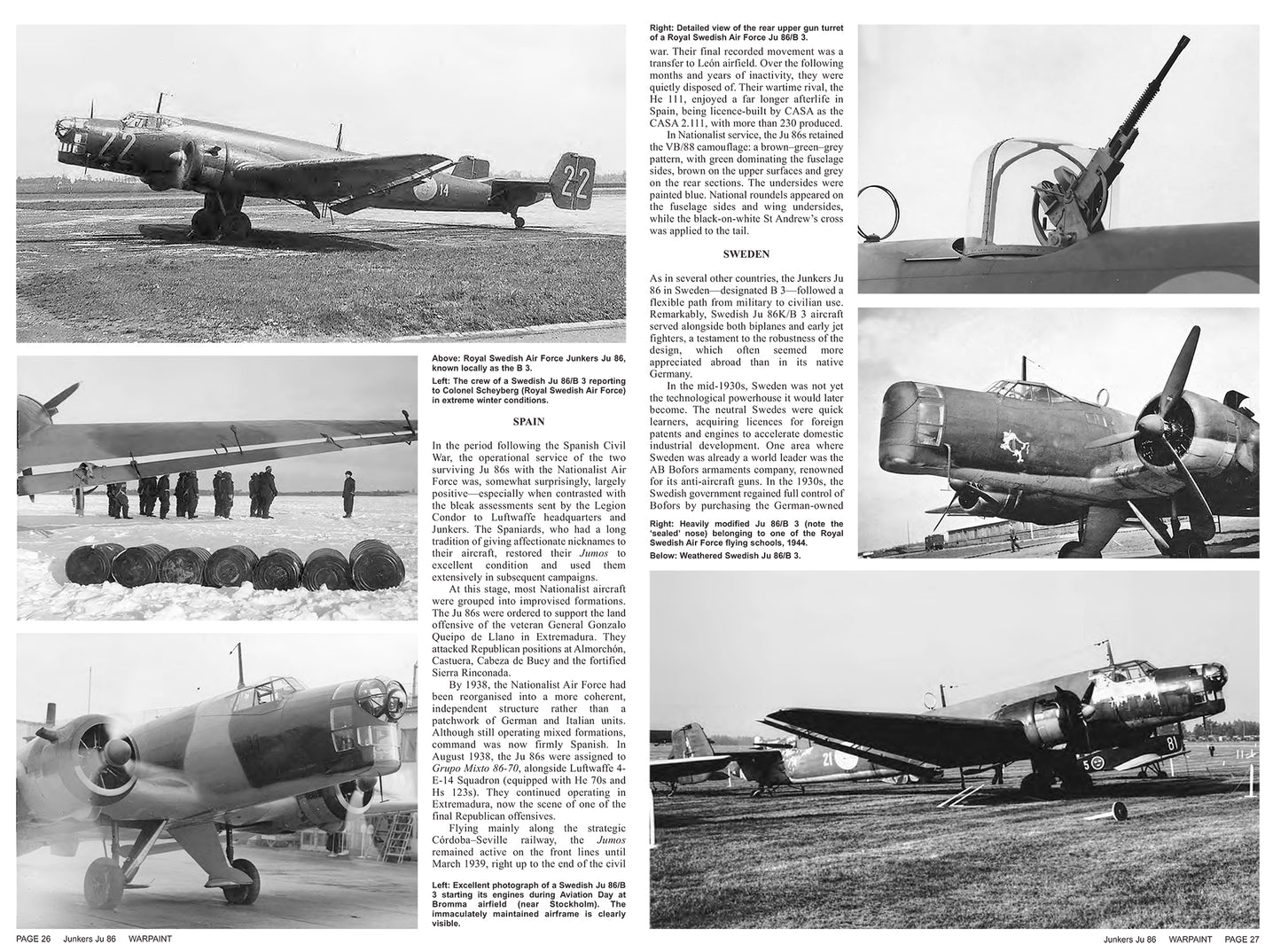 Warpaint Series 152  Junkers Ju-86. By Daniel Kowalczuk
