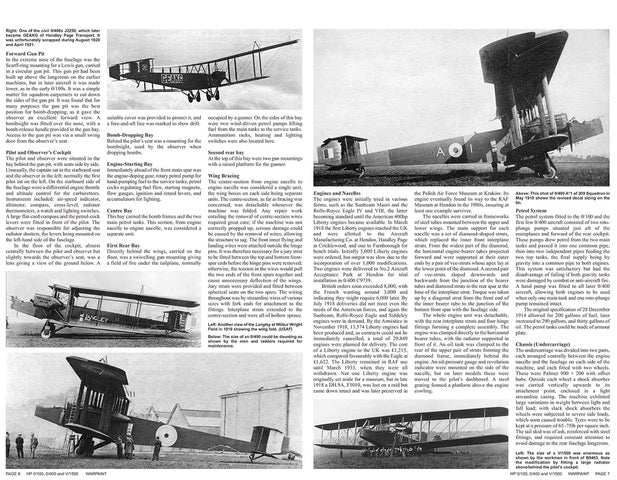 Warpaint Series WPS153  Handley Page Night Bombers 0/100, 0/400 & V/1500