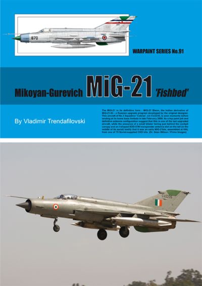 Warpaint Series WPS91  Mikoyan MiG-21 'Fishbed'