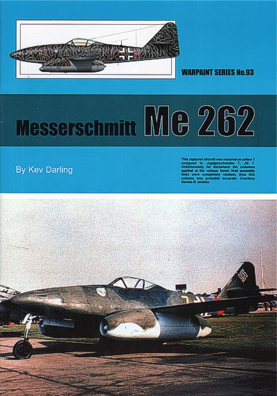 Warpaint Series WPS93  Messerschmitt Me-262A-1a
